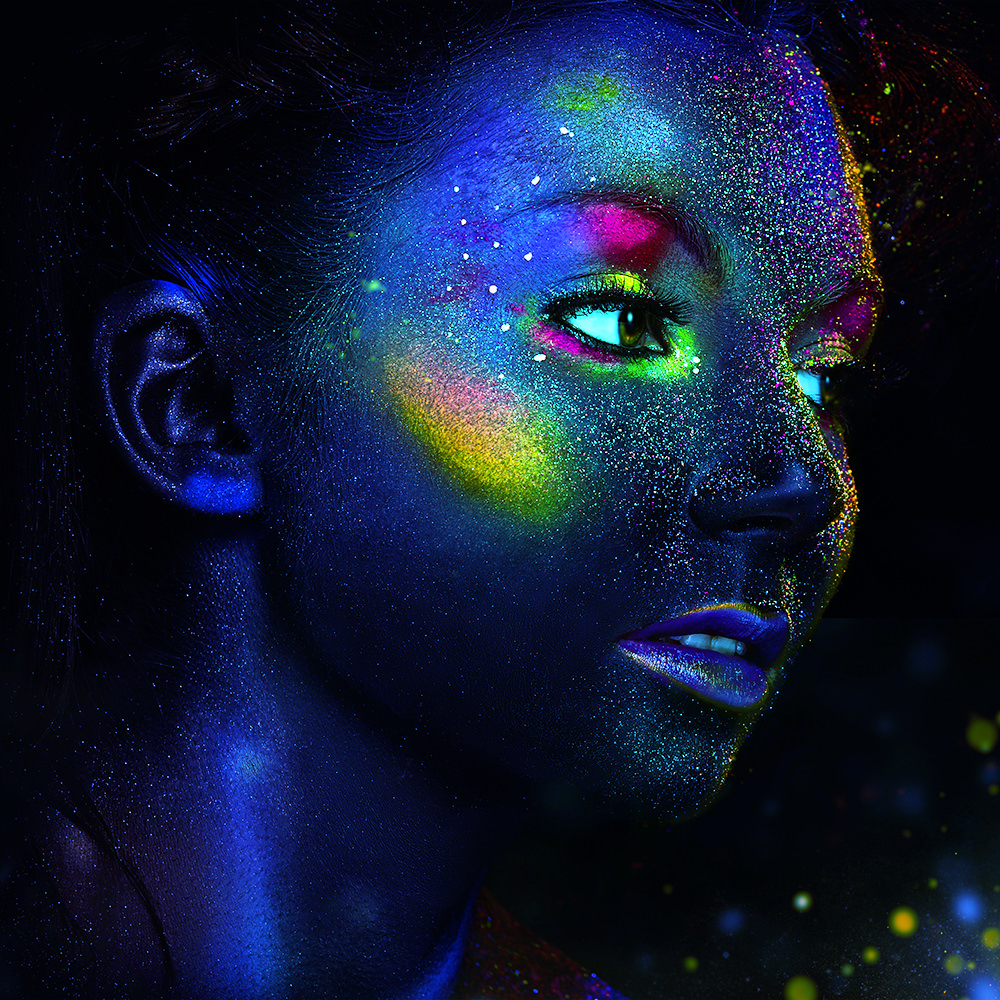 UV Glitter Paint Stick